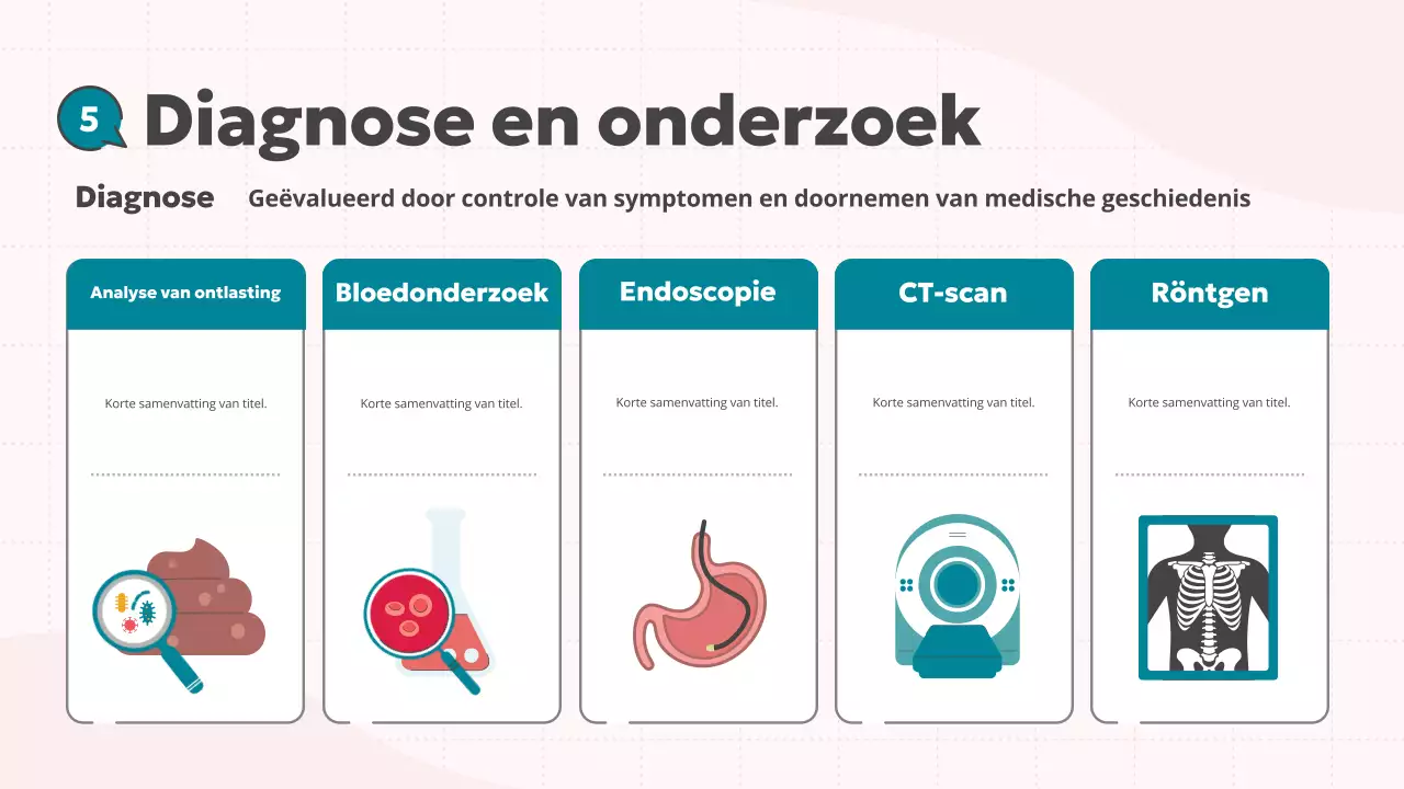 roze blauw schattig medisch onderwijs