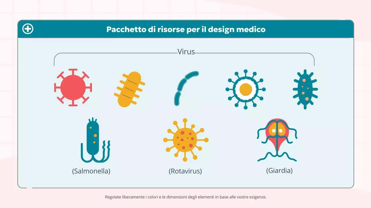 rosa blu carino educazione medica