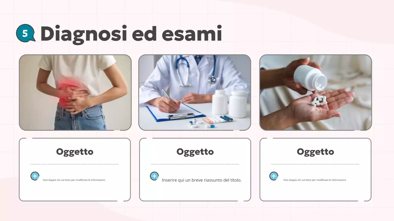 rosa blu carino educazione medica