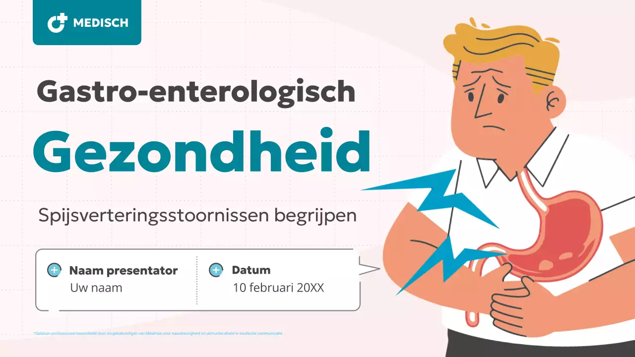 roze blauw schattig medisch onderwijs