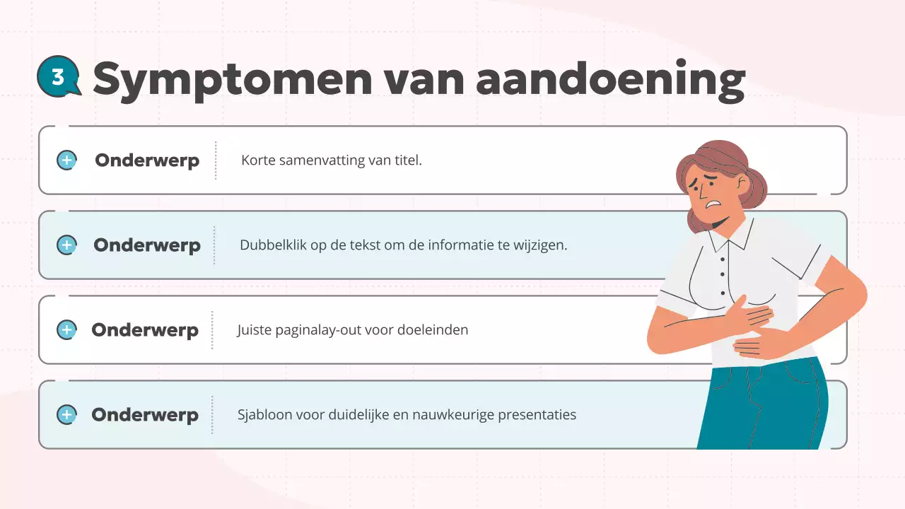 roze blauw schattig medisch onderwijs