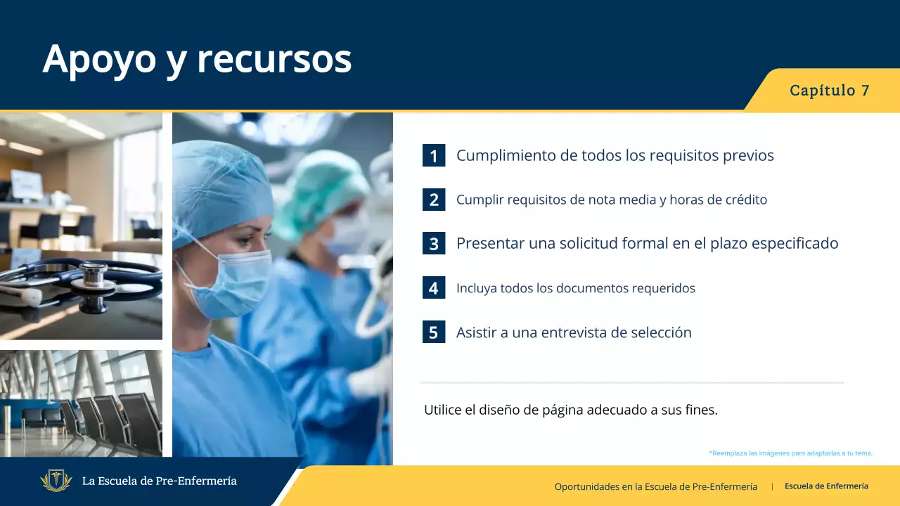 guía de invitación al programa de enfermería profesional de la armada