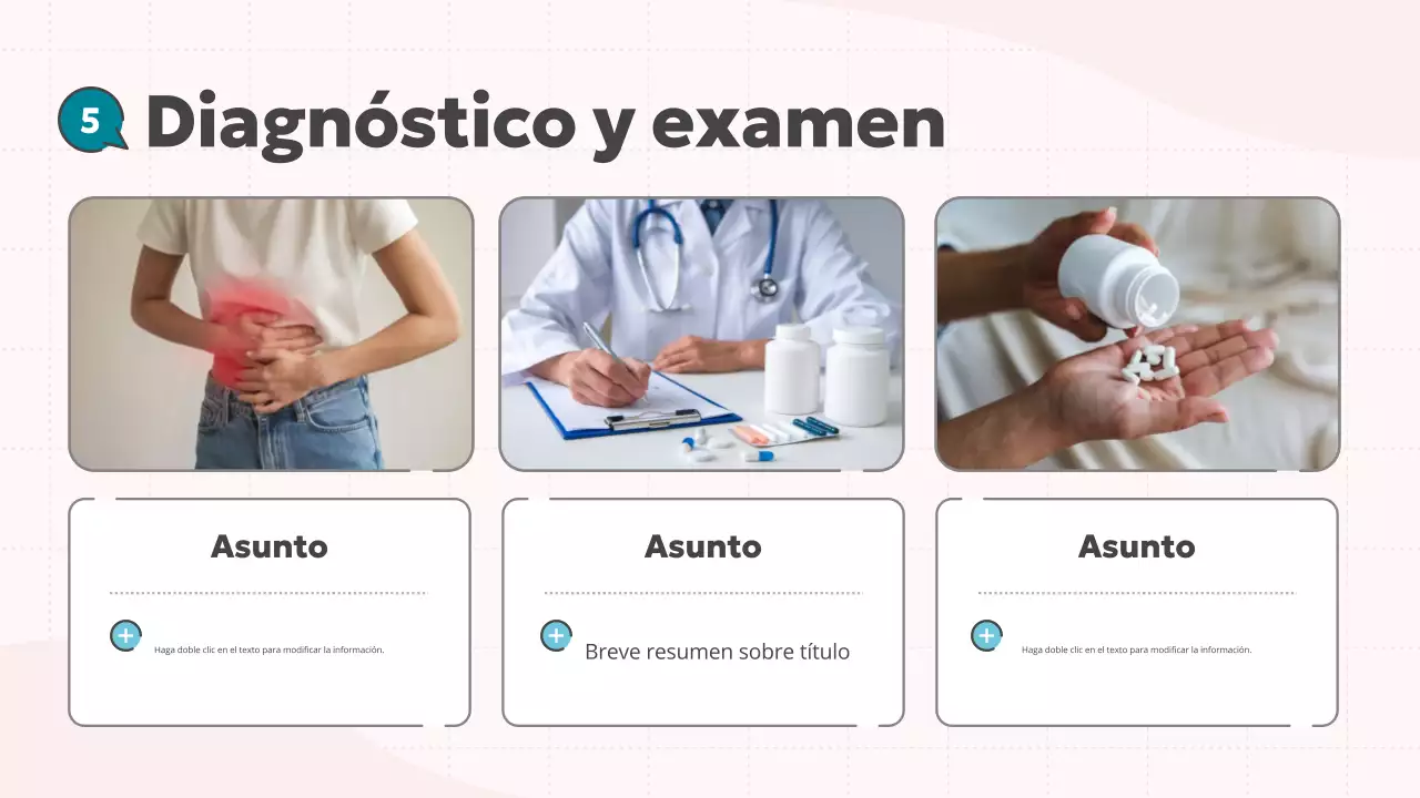 rosa azul lindo educación médica
