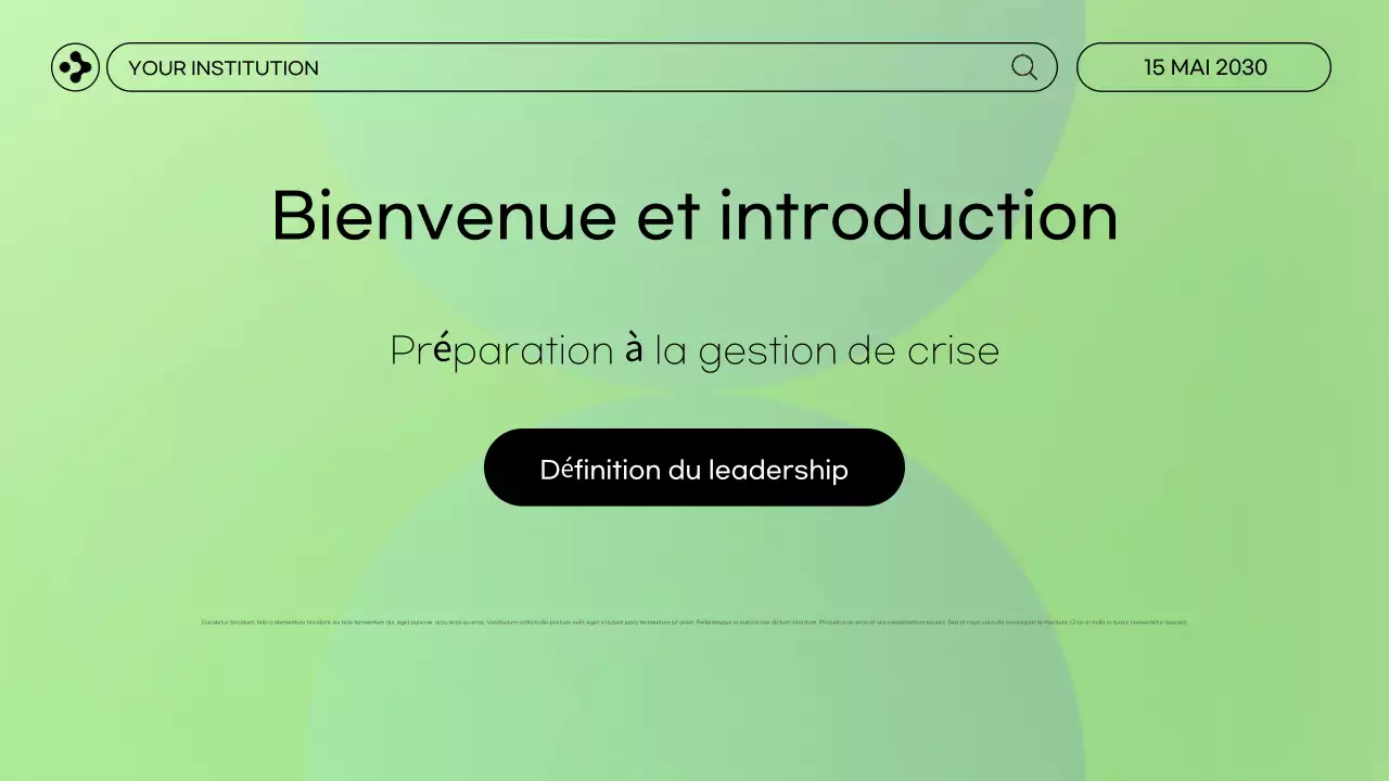 Présentation du webinaire mint modern