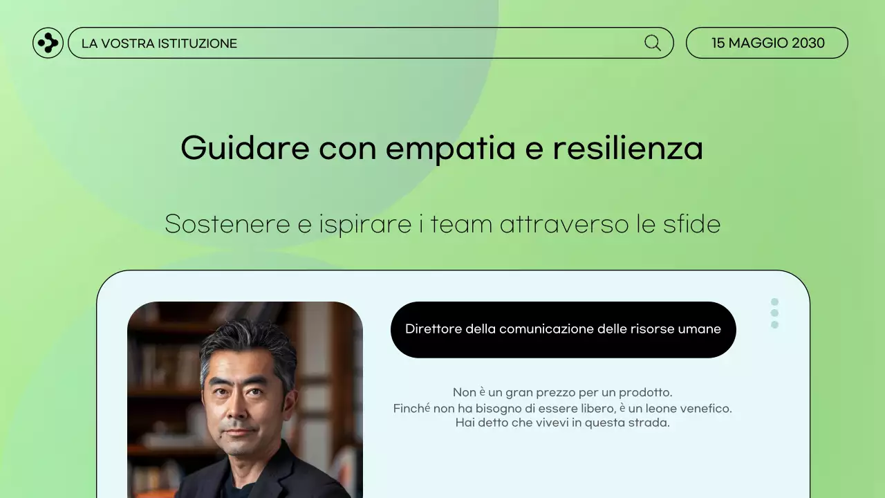 presentazione del webinar menta moderna