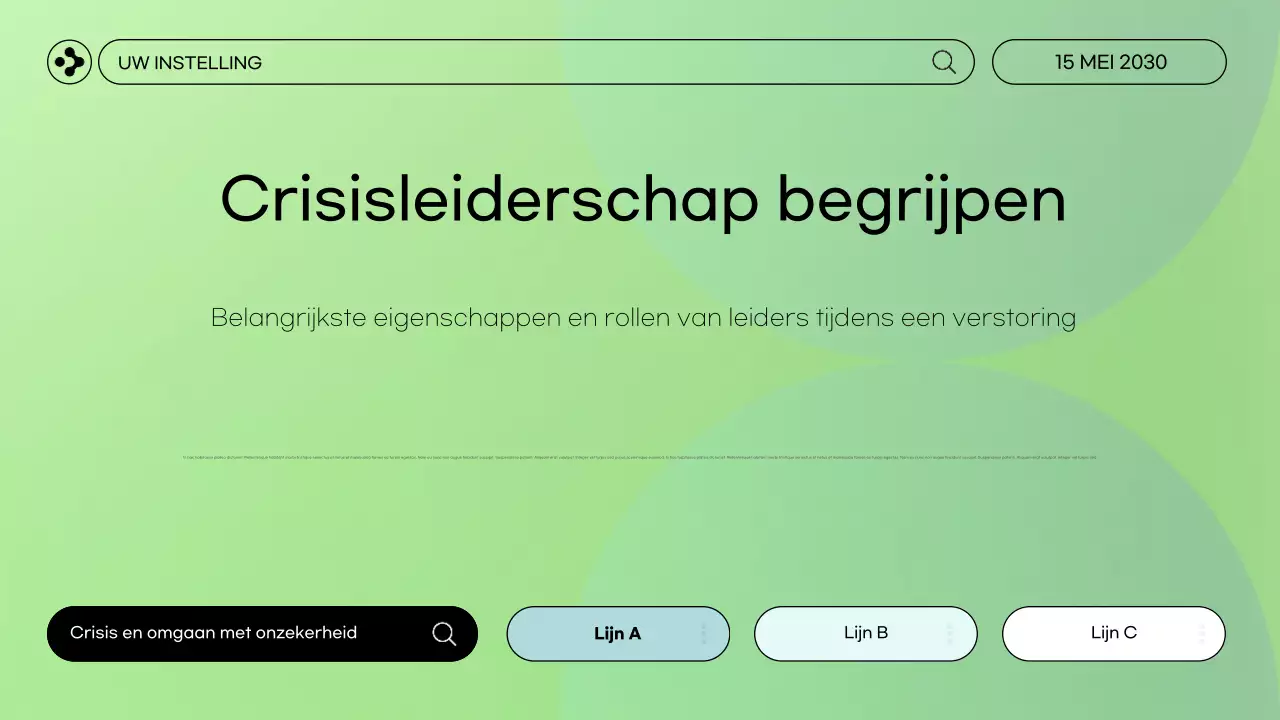 presentatie modern webinar munt