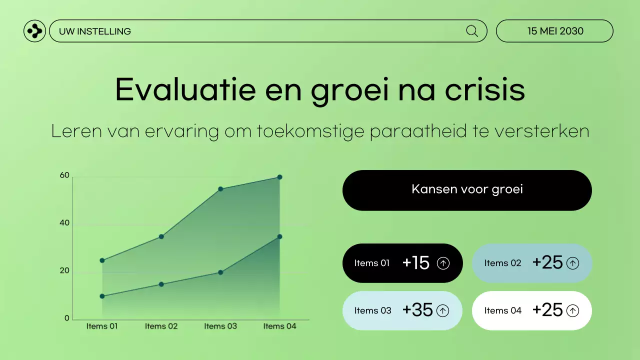 presentatie modern webinar munt