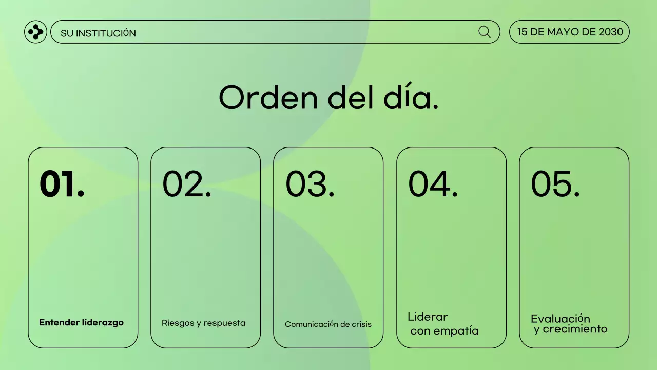 presentación del seminario web mint modern