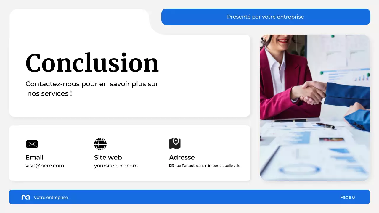 Présentation de l'agence de conseil fiscal White and Blue