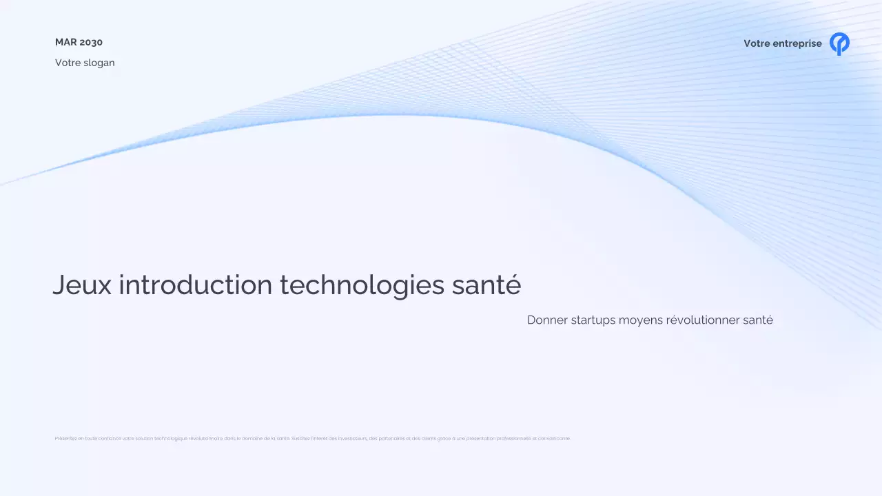 Présentation de la santé moderne