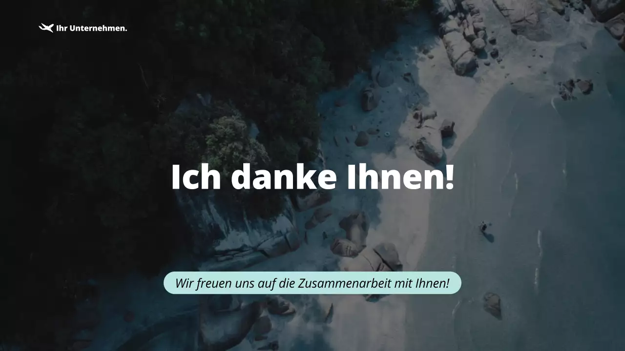 teal modern travel agency promotion