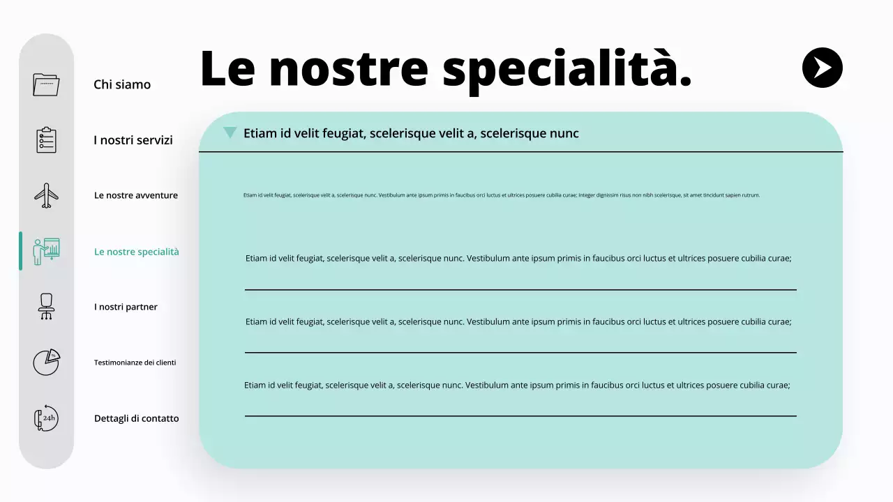 promozione dell'agenzia di viaggi moderna teal