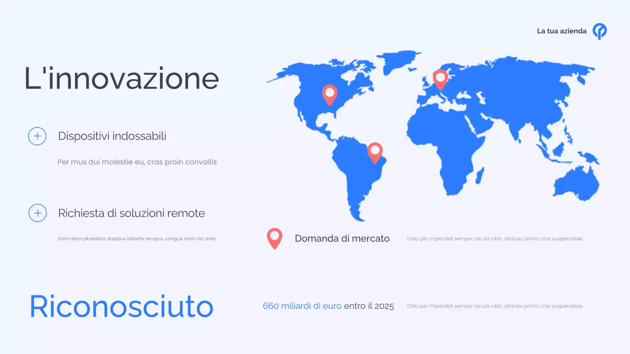 Presentazione della salute moderna