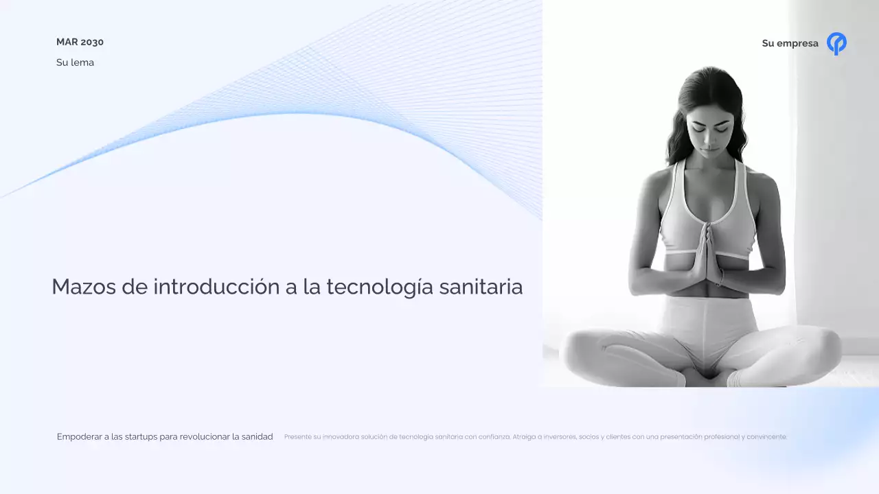 Presentación de la sanidad moderna