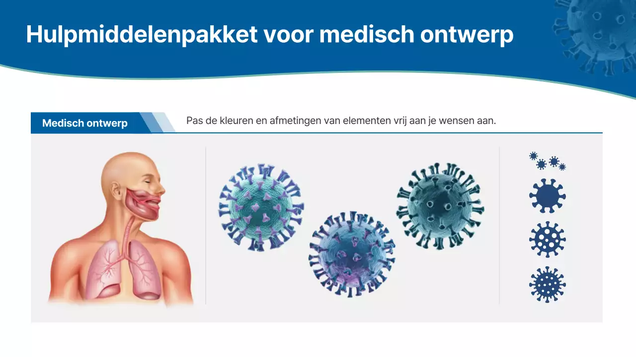 lezing blauwe moderne ademhalingsaandoeningen