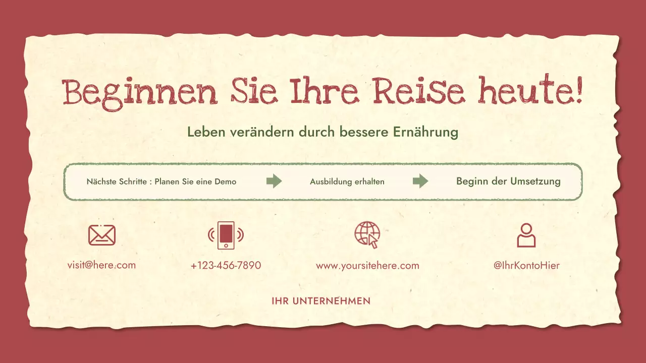 Präsentation des Ernährungsleitfadens für Lebensmittel