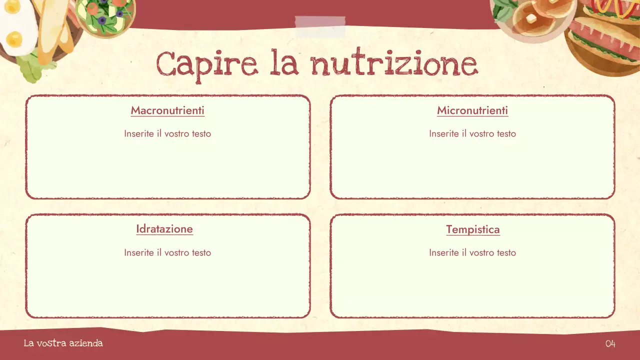 Presentazione della Guida alla nutrizione degli alimenti