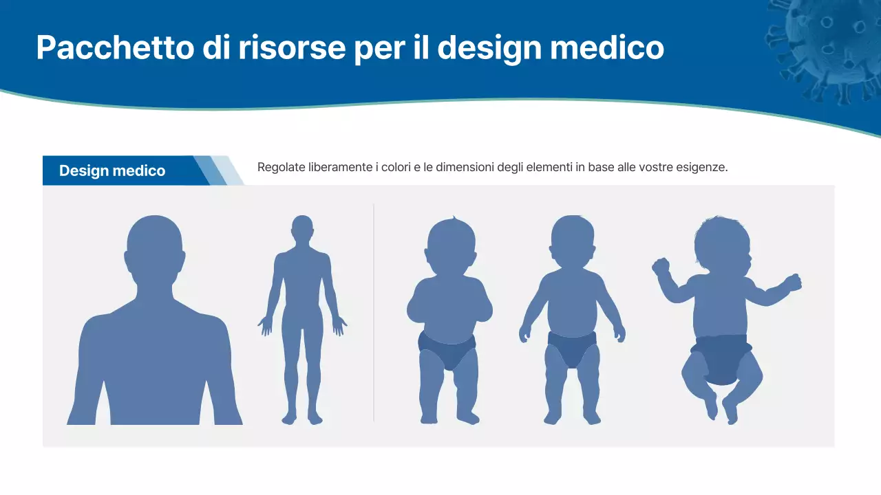 lezione sulle malattie respiratorie moderne blu