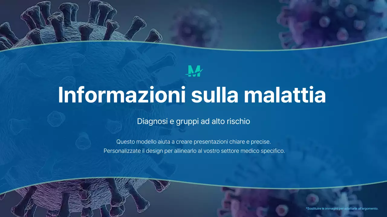 lezione sulle malattie respiratorie moderne blu