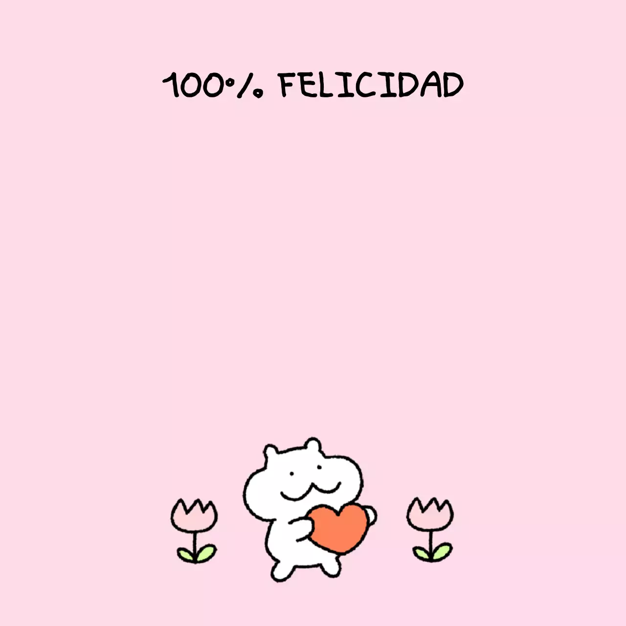 Personaje de peluche rosa @pinkcuddly