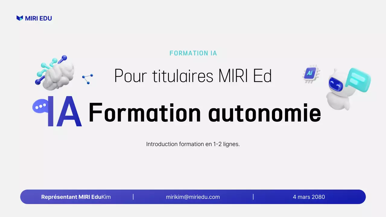 Guide de ressources pour la formation moderne en blanc