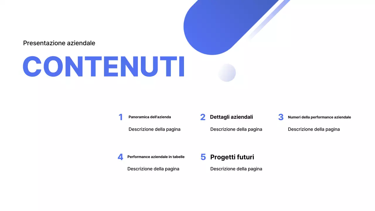 Blue Modern Business Report Analytics