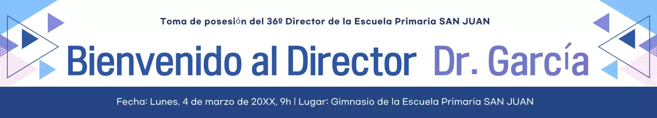 Guía de eventos Blue Default