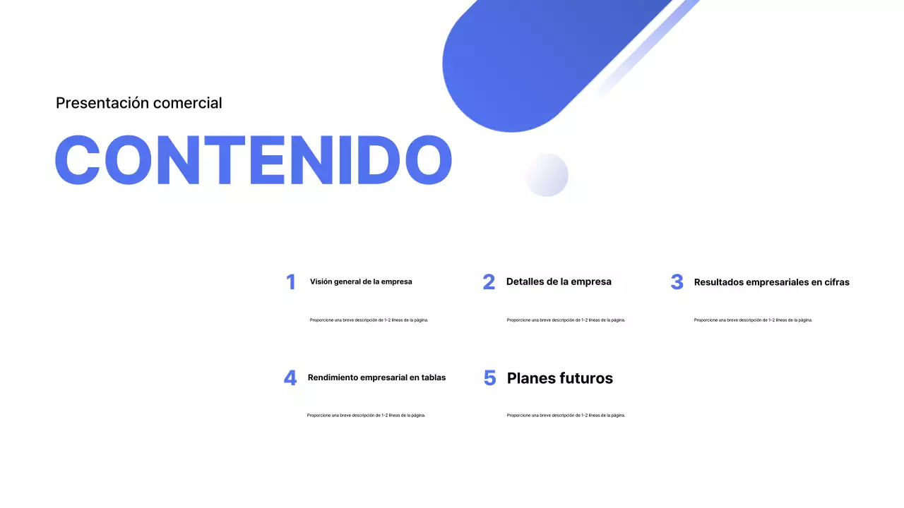 Blue Modern Business Report Analytics