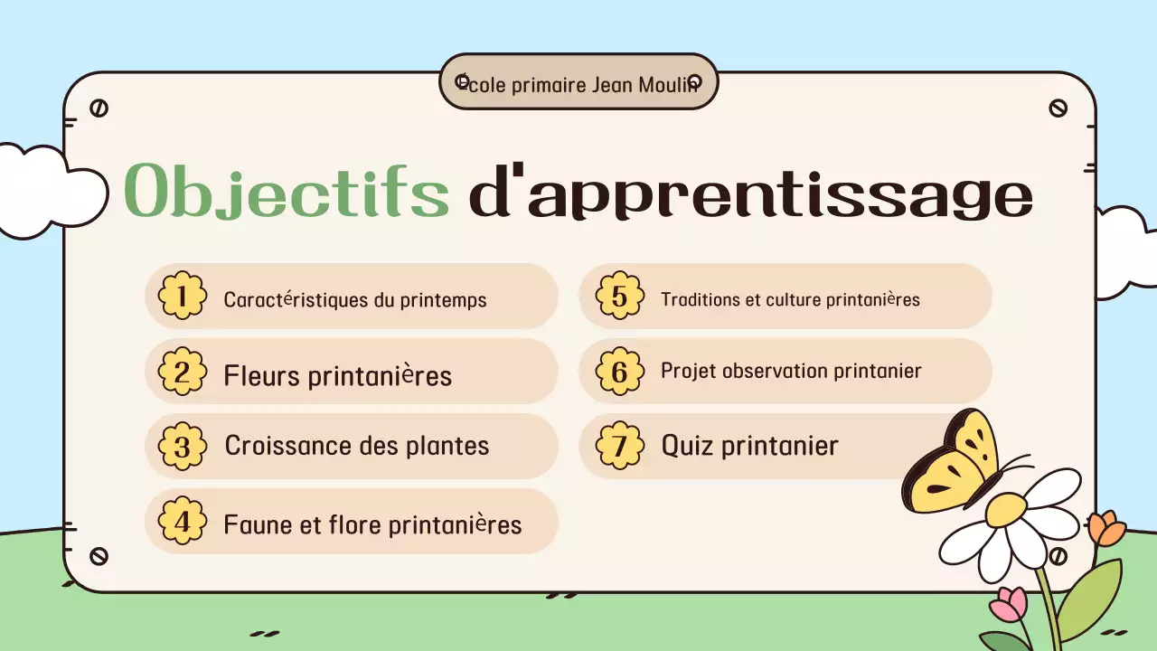 Guide de la fête du printemps bleu ciel