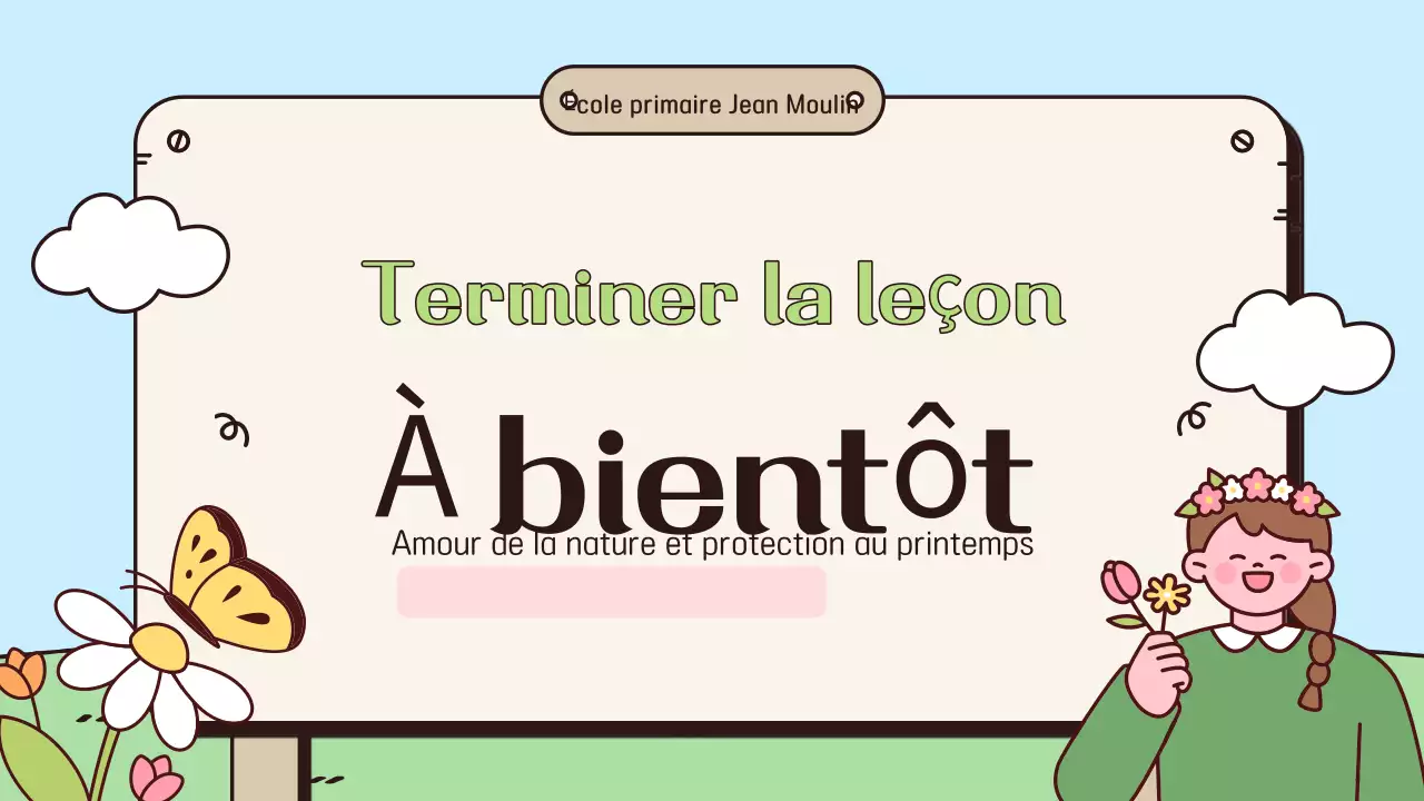 Guide de la fête du printemps bleu ciel