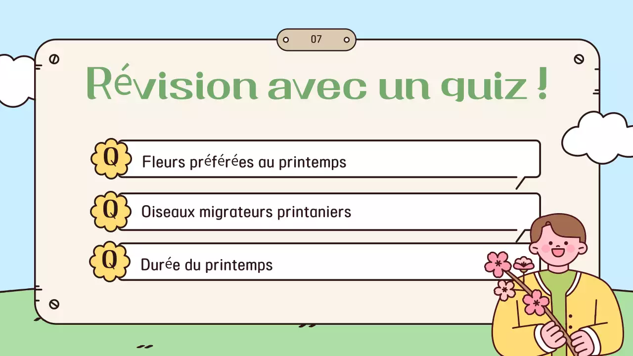 Guide de la fête du printemps bleu ciel