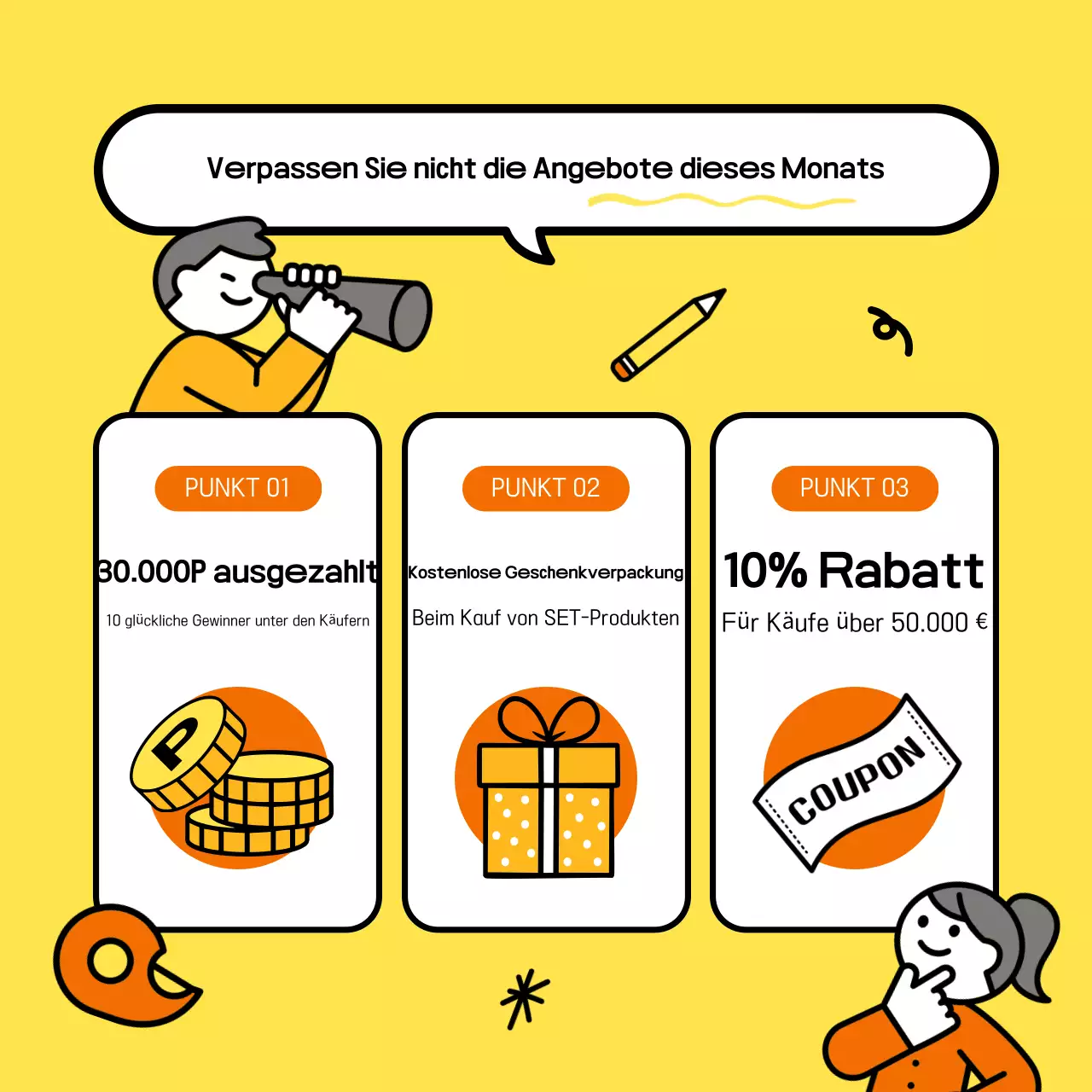 Yellow Simple Back to School Veranstaltung