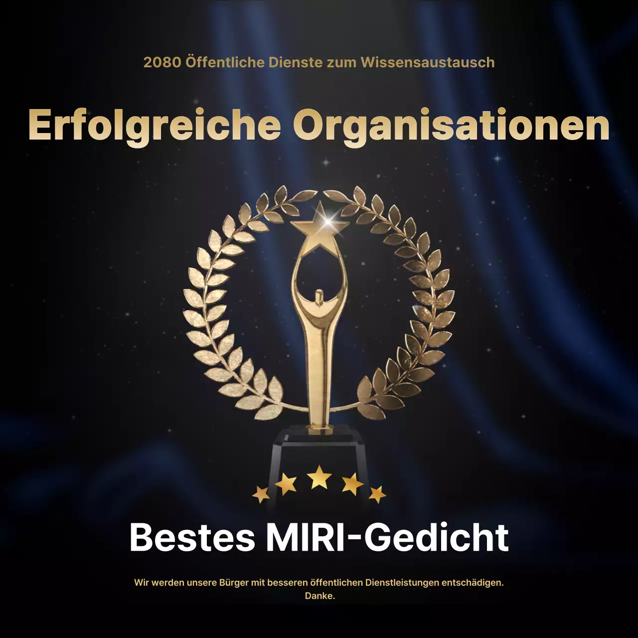 Schwarze Plakette für fortgeschrittene Auszeichnungen