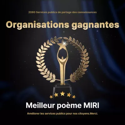 Plaque de récompense avancée noire