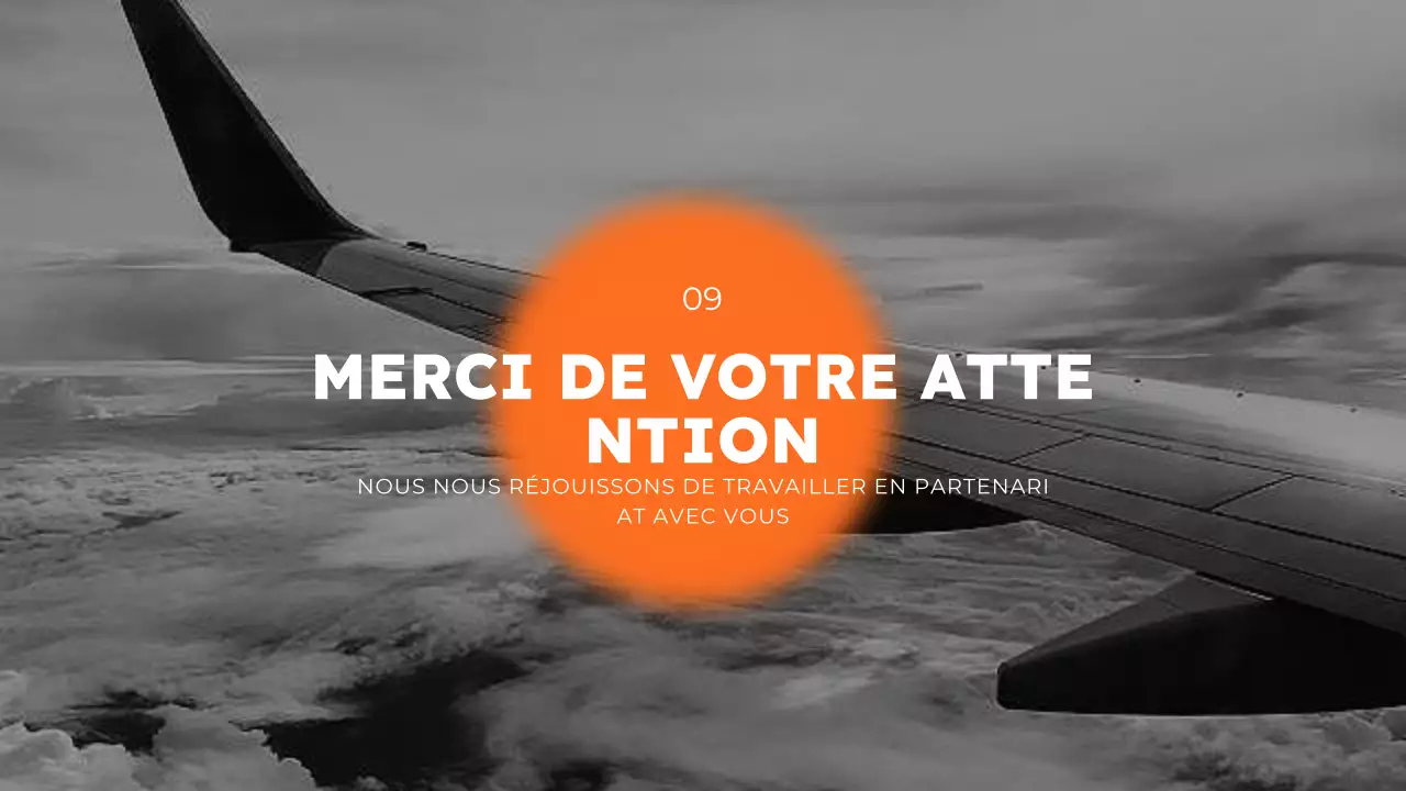 Présentation de la promotion de l'agence de voyage