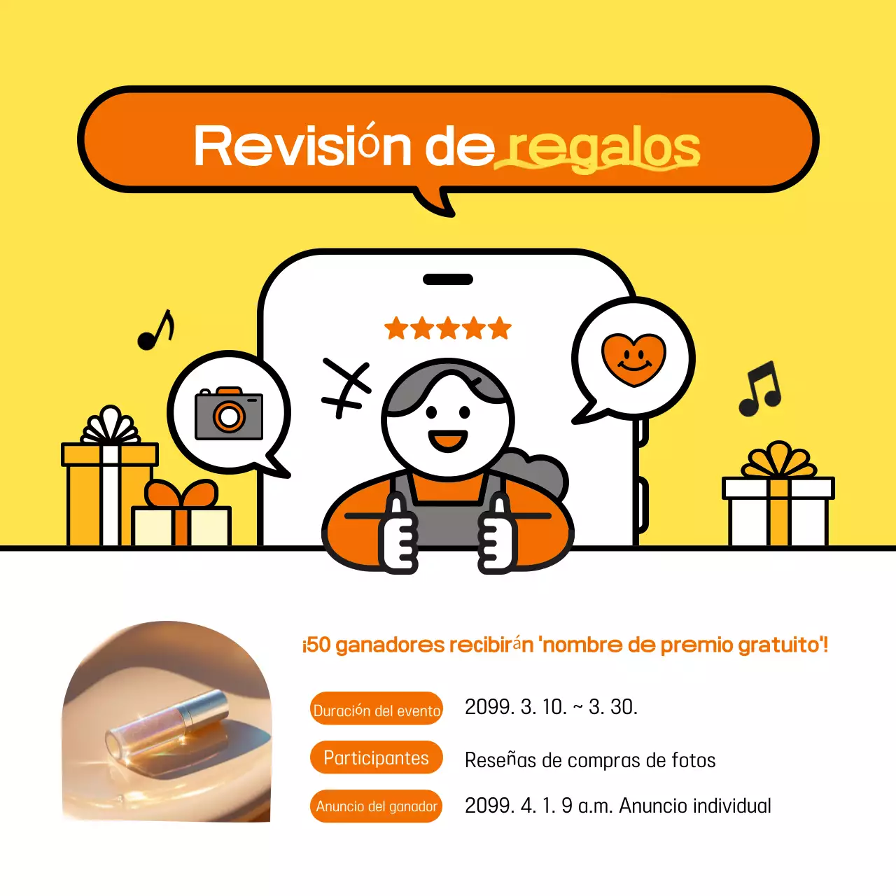 Evento de vuelta al cole Yellow Simple