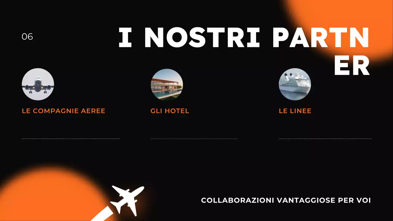 Presentazione della promozione delle agenzie di viaggio