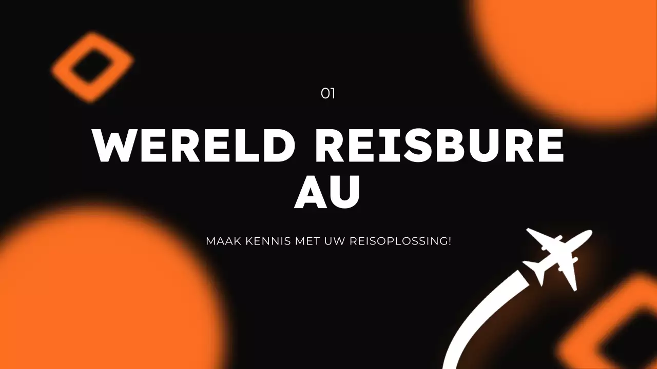 Reisbureau Promotie Presentatie