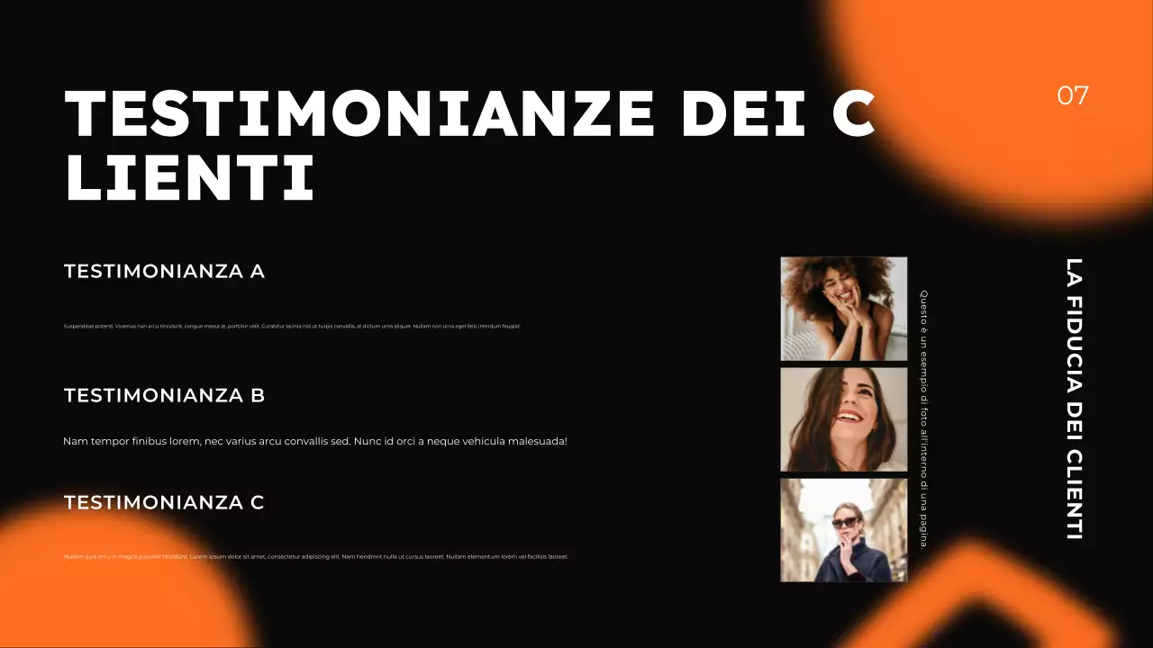 Presentazione della promozione delle agenzie di viaggio