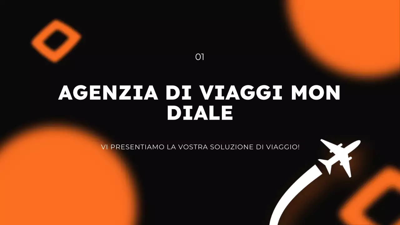 Presentazione della promozione delle agenzie di viaggio