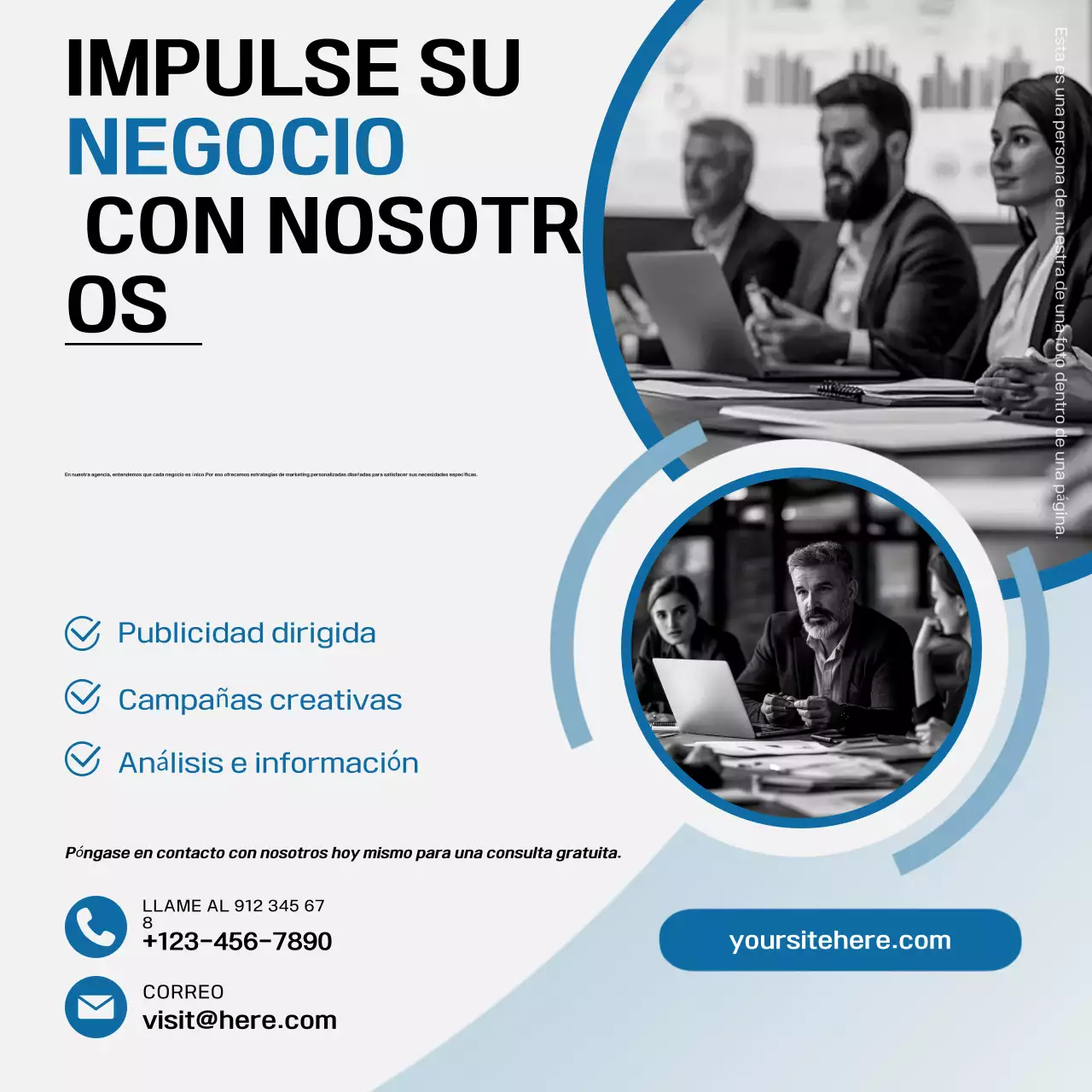 Modern Blue Agencia de Marketing Promoción Redes Sociales Post