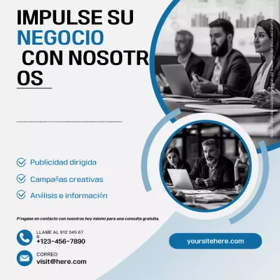 Modern Blue Agencia de Marketing Promoción Redes Sociales Post