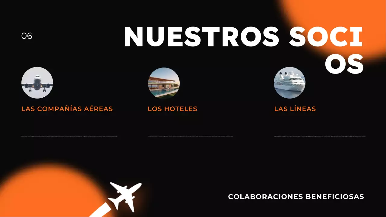 Presentación de la promoción de agencias de viajes