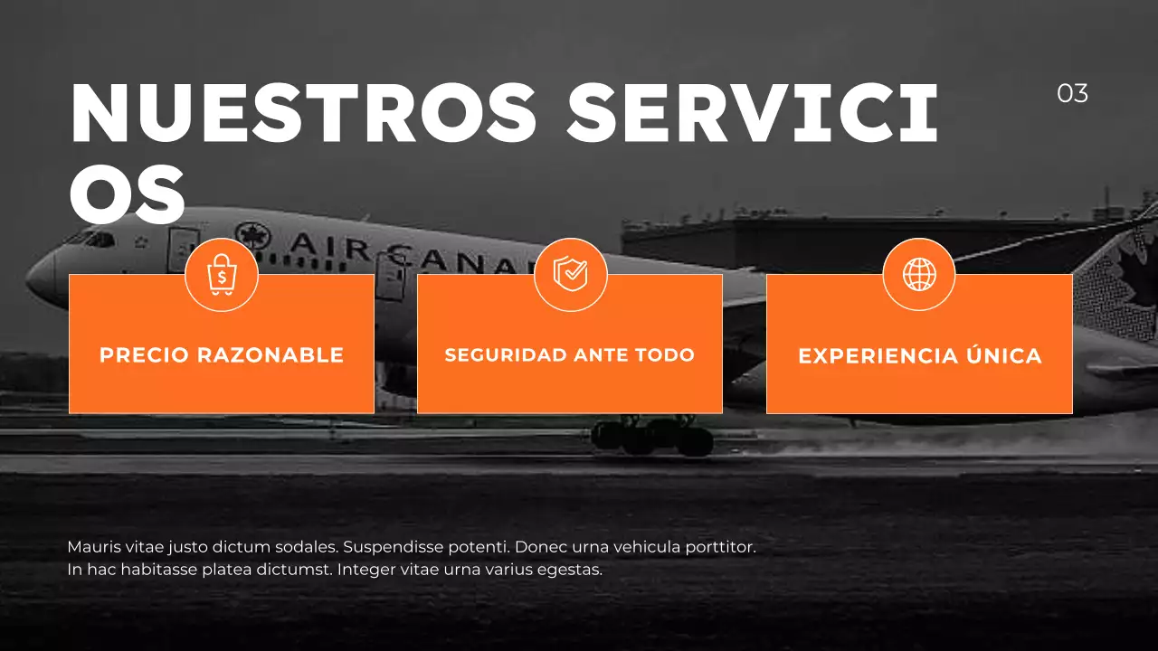 Presentación de la promoción de agencias de viajes