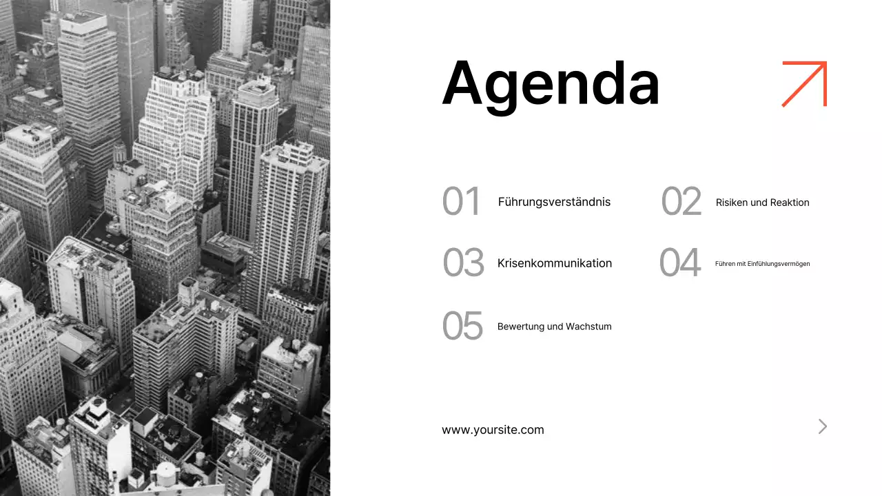 schwarz modern business präsentation