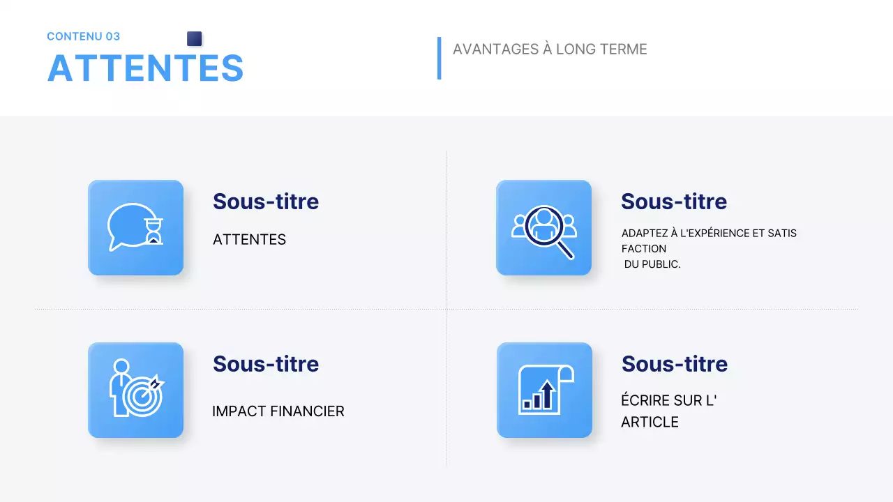 Description de la proposition Blue Clean