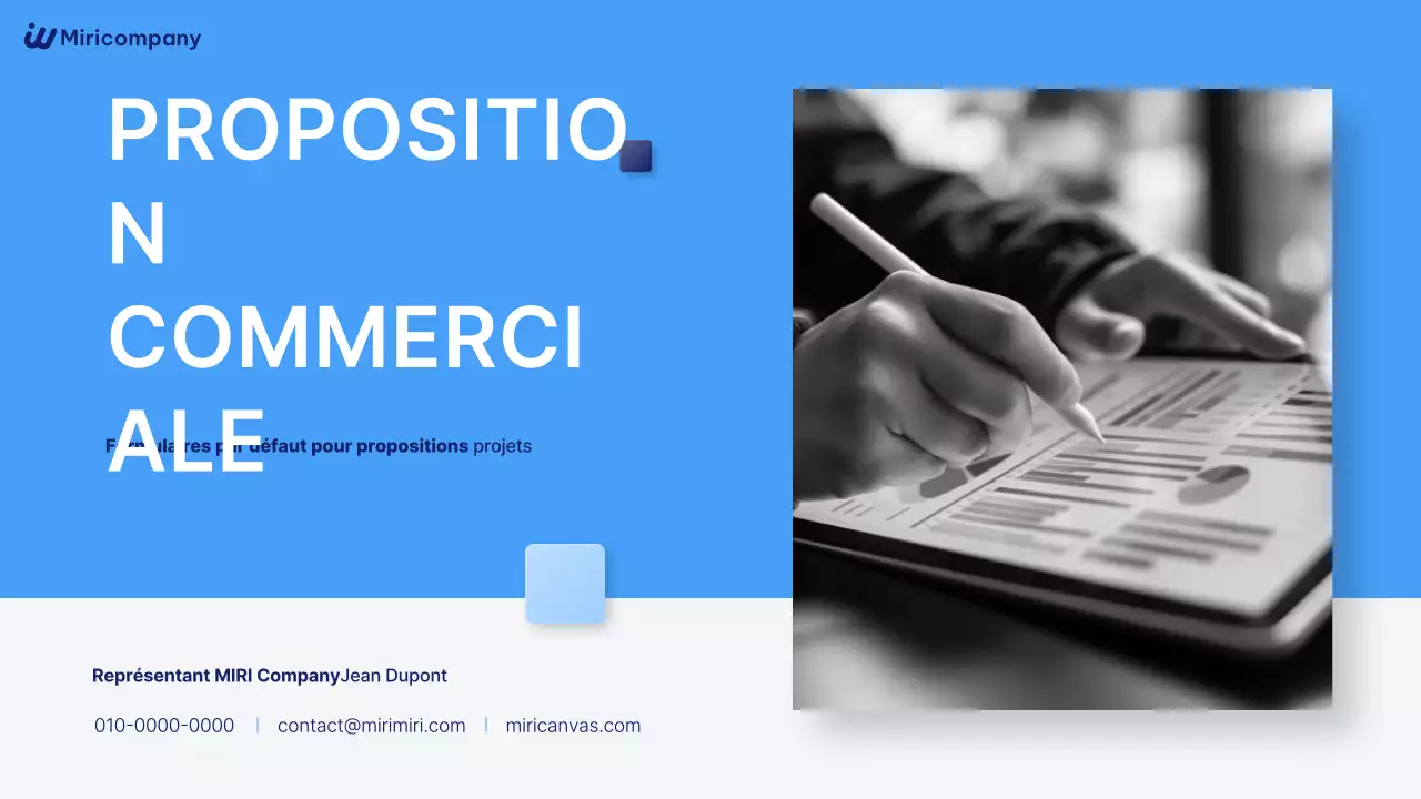 Description de la proposition Blue Clean