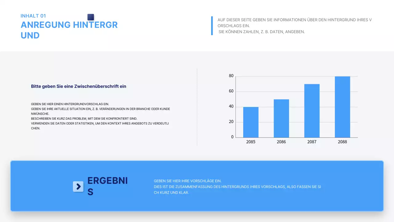 Blue Clean Vorschlag Beschreibung