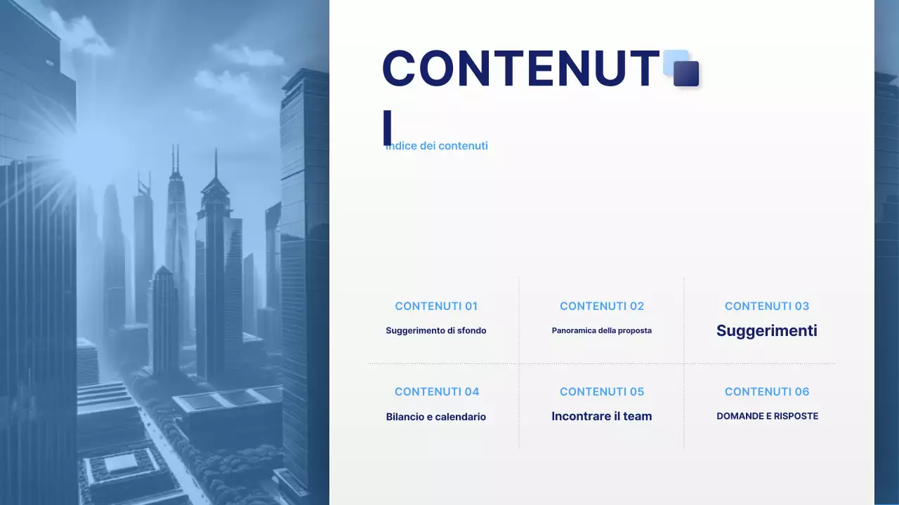 Descrizione della proposta Blue Clean