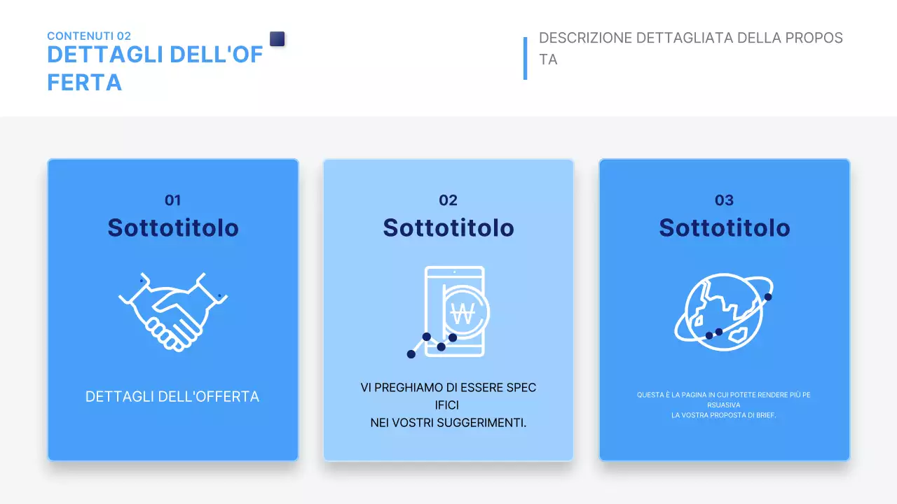 Descrizione della proposta Blue Clean